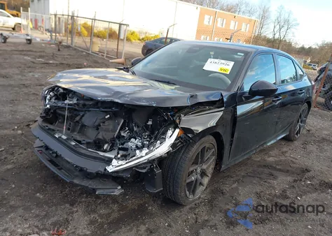 2025 Honda Civic Sport from USA, damaged, VIN 2HGFE2F59SH500345